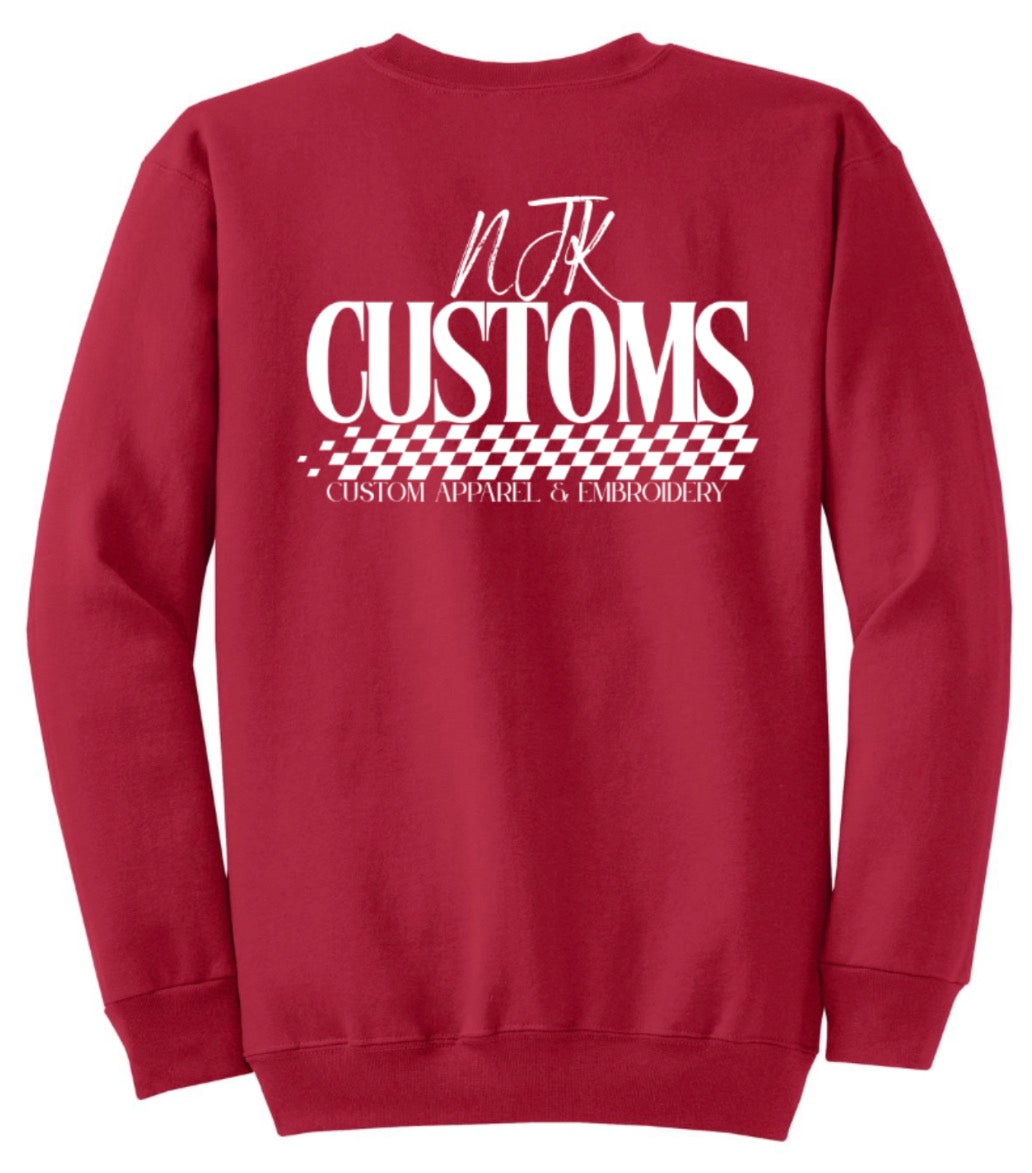 NJK Customs Port & Co Crewneck